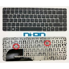 Ni-On Nion Hp ile Uyumlu 819877-141,HP ile Uyumlu V148726AK1 V148726AS1 Notebook Klavye (Siyah Tr)