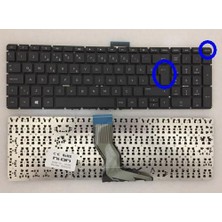 Ni-On Nion Hp ile Uyumlu Omen 15-AX200NT ,hp ile Uyumlu Omen 15-AX210NT Notebook Klavye (Siyah Tr)
