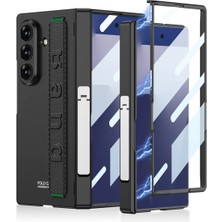 Halkhouse Samsung Galaxy Z Fold 7 Kılıf Standlı Kamera Korumalı Kıpta Lüks Şık Premium Kılıf