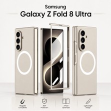 Monsgeek Samsung Galaxy Z Fold 8 Ultra Uyumlu Magsafe Manyetik Kamera Korumalı Mat Yüzey Ince Tasarım Tam Koruma Kılıf