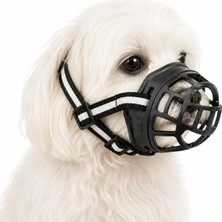 Valkyrie Köpek Ağızlığı Size 3 17-27 kg Orta Irk Ayarlanabilir Nefes Alabilir Plastik Güvenlik Ağızlığı