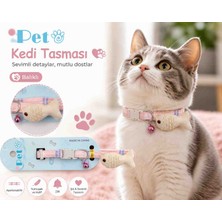Pet Love Zilli ve Klipsli Kedi Tasması