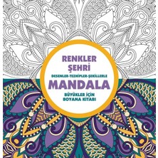 TUX Renkler Şehri - Mandala (Büyükler Için Boyama)
