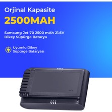 Ümit Maker Samsung Jet 70 2500 Mah 21.6V Dikey Süpürge Batarya