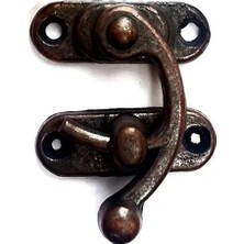 ALK Yay Gözü, Ahşap Kutu Klipsi - Minik 20X24 Mm, Antik, 1 Adet