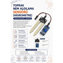 Toprak Nem Algılama Sensörü Higrometre