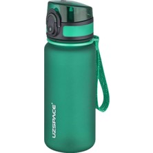 Uzspace Fiftyfifty 350ML Miniboy Yeni Koleksyion Su Matarası Koyu Yeşil