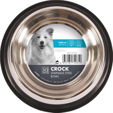 M-Pets Crock Paslanmaz Çelik Mama Kabı (Xl)