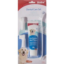 Bioline Köpekler Için Ağız Temizleme Jeli ve Diş Fırçası Seti