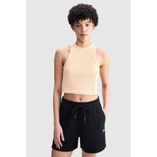 Ecko Unltd. Ecko Red Haıley Slim Fit Bisiklet Yaka Baskılı Kadın Turuncu Atlet