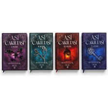 Dokuz Yayınları Asi Çakıltaşı Serisi 4 Kitap Tam Set | I. Perde - Iı. Perde - Iıı. Perde - Iv. Perde | Binnur Şafak Nigiz | Ciltli Fantastik Roman Koleksiyonu