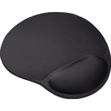 Trust 16977 Bigfoot Ergonomik Mousepad, Siyah