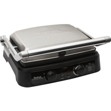 Tefal Grill Minute | 6 Dilim Kapasiteli | 2000 Watt Izgara ve Tost Makinesi |ınox