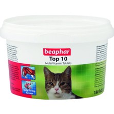 Beaphar Top 10 Kediler Için Komple Vitamin 180 Tablet