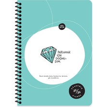 Hisli Şeyler A5 Spiralli Akademik Ajanda - Parlamak Için Doğmuşum