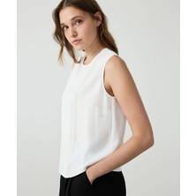Miss İpekyol Asimetrik Nervürlü Bluz IW6260006134018