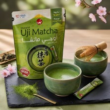 Uji Matcha Yeşil Çay Tozu - 30 Hazır Tek Kullanımlık Paket x 1.8g - Orijinal Kyoto Japonya