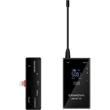 Ckmova UM100 Kit-5 Iphone, Ipad Ios Uhf Kablosuz Yaka Mikrofon Seti