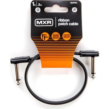 Jım , 1/4-Inç Dik Açı Mxr Şerit Yama Kablosu 1ft | 1ft (Dcpr1)