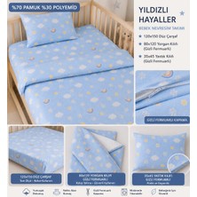 Ozz Baby Park Beşik &anne Yanı Çocuk & Bebek Nevresim Takımı ; (80X120 cm )%30 Polyemid,%70 Pamuk
