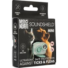 Max & Molly Soundshield Mını: Ultrasonik Pire ve Kene Kovucu Tasma - Kimyasal Içermeyen Güvenli Koru