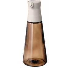 Ikea Yağdanlık Cam 19 cm Kahverengi-Amber Renk 19 Cm, 1 Parça