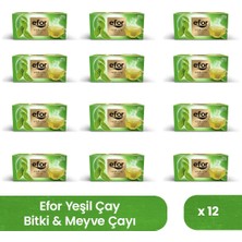 Efor Çay Efor Yeşil Çay  Bitki ve Meyve Çayı 1,75 gr x 20 Süzen Poşet - 12\'li Koli
