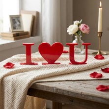 Hedea I Love U Seni Seviyorum Love Letters Kırmızı