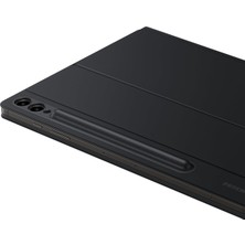 Samsung S9 / S9 Fe Mousepadli Klavyeli Kapaklı Kılıf - Siyah