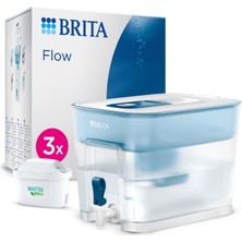 BRITA Brıta Flow 3x Maxtra Pro All-In-1 Filtreli Su Arıtma Sebili - 8,2 Lt
