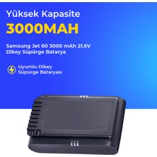Ümit Maker Samsung Jet 60 3000 Mah 21.6V Dikey Süpürge Batarya
