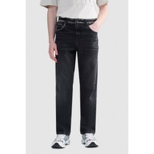 Ecko Unltd. Henry Straight Fit Nakışlı Erkek Denim Pantolon - Siyah