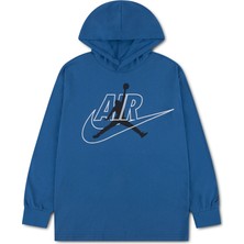 Nike Nıke Jordan Jdb Mj Jumpman Aır Hooded Ls Erkek Çocuk Sweatshirt