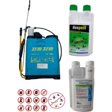 Syngenta Deepest 500ML-İCON 500ML Tüm Böcekler Üzerinde Etkili Haşere İLAÇLARI/16LT Kollu Ilaçlama Pompa
