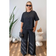 Muna Boutique Siyah Ikili Alt Üst Takım