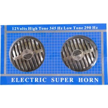 Viteksa Korna 12V Bosch Tipi Krom 155MM Koca Kafa 2li