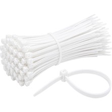 Alegron Beyaz Plastik Kelepçe 9,0 x 760 mm 100 Adet