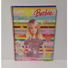 Le Color Barbie Spiralli Okul Defteri A4 80 Yaprak Kareli Karton Kapak