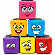 Marka Renkli Mini Emoji Çim Adam 6\'lı Set