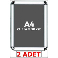 TAN EXPRESS A4 Rondo Çerçeve Açılır Kapanır Çıtalı 21 x 30 cm 2 Adet (Videolu)