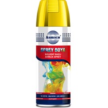 Asmaco Solvent Bazlı Akrilik Gold Altın Yaldız Sprey Boya 400 M