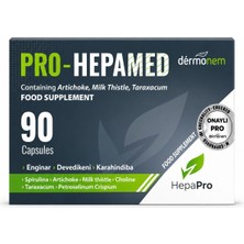 Dermonem Pro-Hepamed 90 Kapsül Karaciğer Fonksiyonlarını Destekleyici