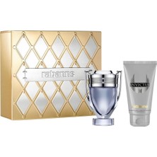 Rabanne Invictus Edt 100 ml + Shower Gel 100 ml Erkek Parfüm Seti