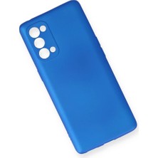 Uravas Store Newface Oppo Reno 5 Pro Kılıf First Silikon - Mavi