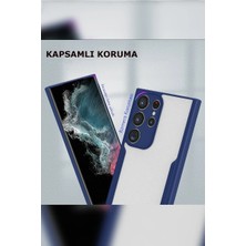 Uravas Store Newface Samsung Galaxy S23 Plus Kılıf Platin Silikon - Lacivert