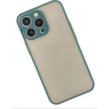 Uravas Store Newface Iphone 15 Pro Kılıf Montreal Silikon Kapak - Yeşil