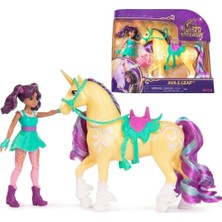 Uravas Store Üreticiniz Unicorn Academy Ava ve Tek Boynuzlu At Leaf Seti 12 cm