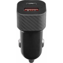 Armüz Araç Içi Hızlı Şarj Soketi 38W Oto Çakmaklık Type-C Araba Çakmaklık