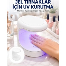 Lims Store Kalıcı Oje Kurutucu Uv LED Teknolojisi Taşınabilir Mini Tırnak Kurutucu Yeni Nesil