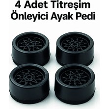 Palmira Demir 4'lü Set Çamaşır Makinesi Titreşim Önleyici Ped